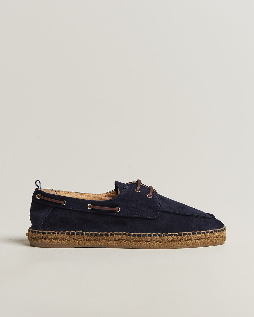 Castañer Nemo Casual Suede Boat Shoe Azul Oscuro – Blue
