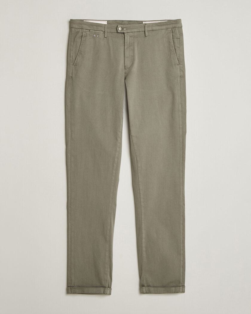 Tramarossa Luis Superstrech Cotton Chino Aloe – Green