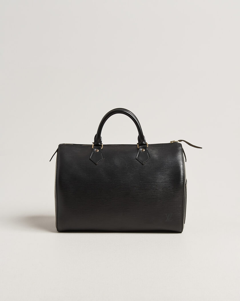 Louis Vuitton Pre-Owned Speedy 30 Epi Leather Black – Black