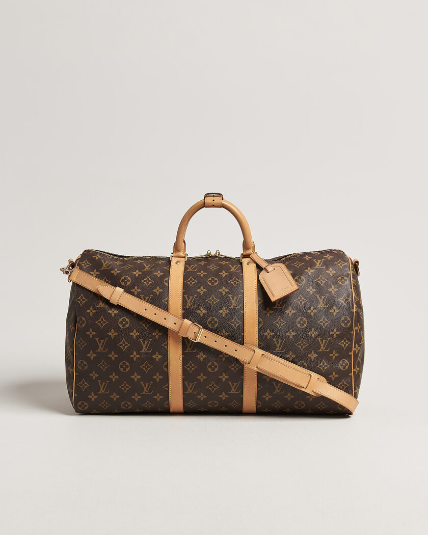 Louis Vuitton Pre-Owned Keepall Bandouliére 50 Monogram – Brown
