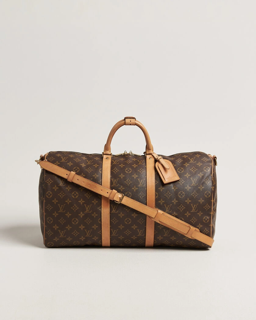 Louis Vuitton Pre-Owned Keepall Bandouliére 50 Monogram – Brown