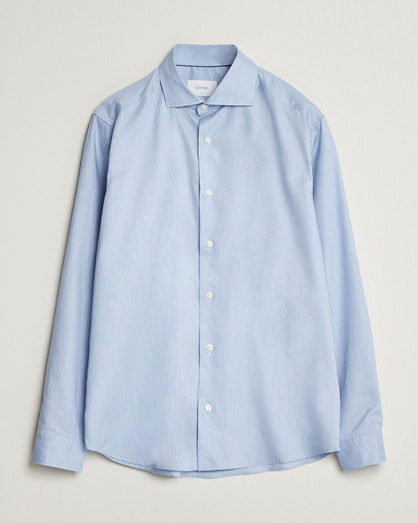Eton Casual Fit Signature Oxford Shirt Light Blue – Blue