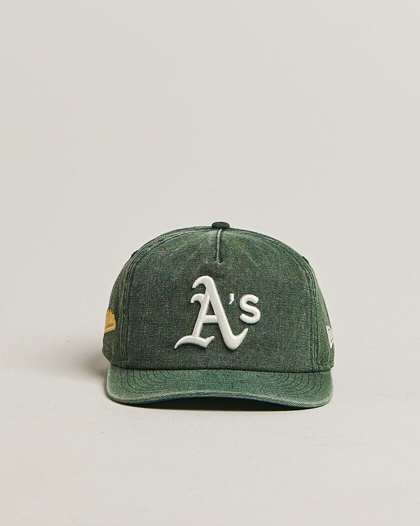 New Era 9Twenty Washed Cotton Cap Oakland Athletics – Green