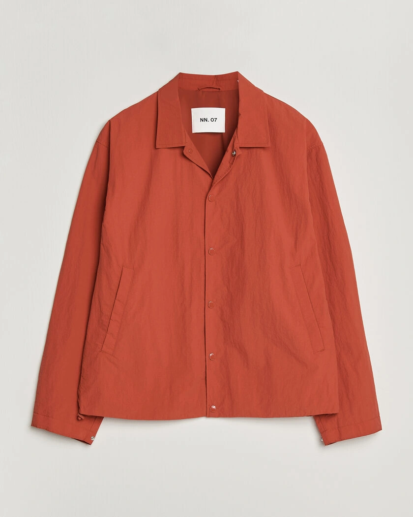 NN07 Frenton Coach Jacket Sienna Heat – Red