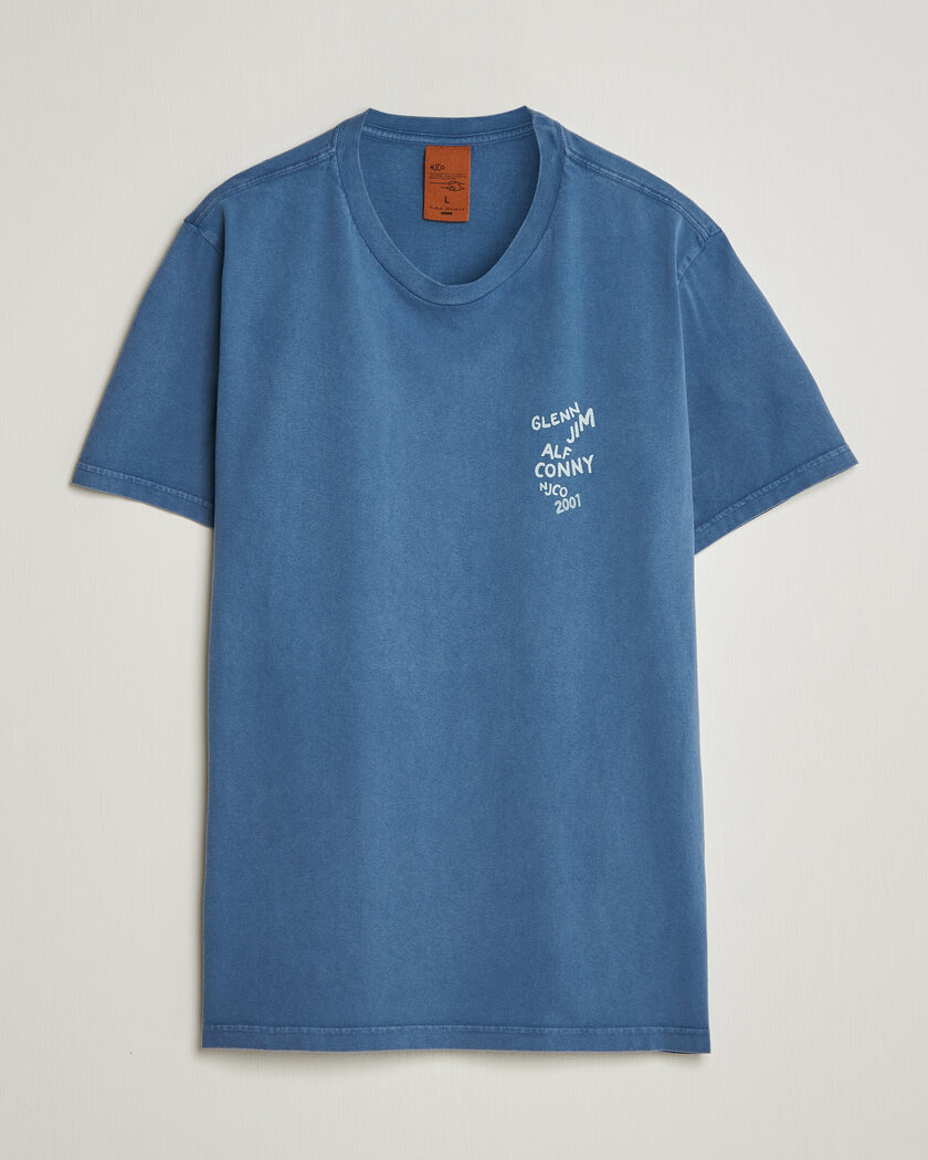 Colorful Standard Classic Organic T-Shirt Navy Blue at CareOfCarl.com