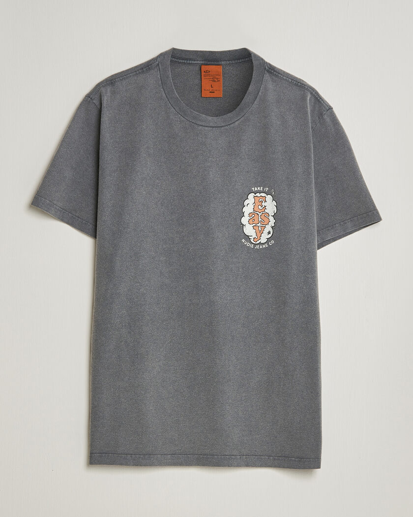 Brunello Cucinelli Cotton/Linen T-Shirt Light Grey at CareOfCarl.com