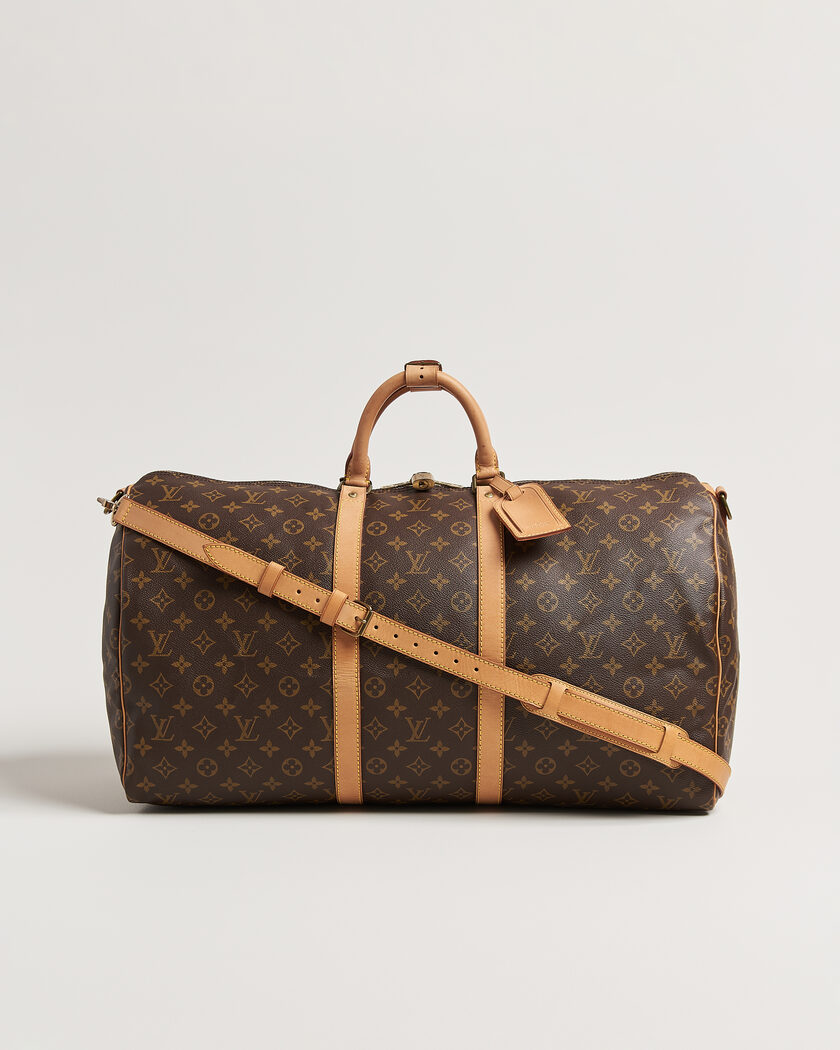Louis Vuitton Pre-Owned Keepall 55 Bandouliére Monogram – Brown