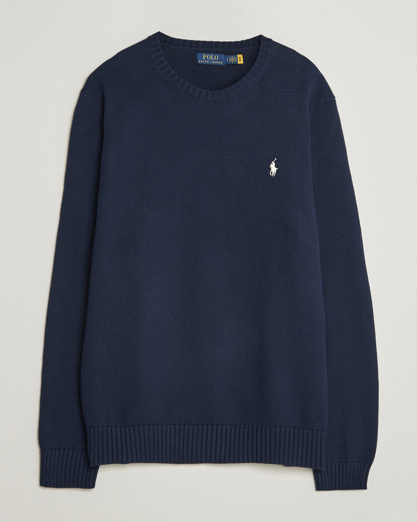 John Smedley Denver Extra Fine Merino Crew Neck Midnight at