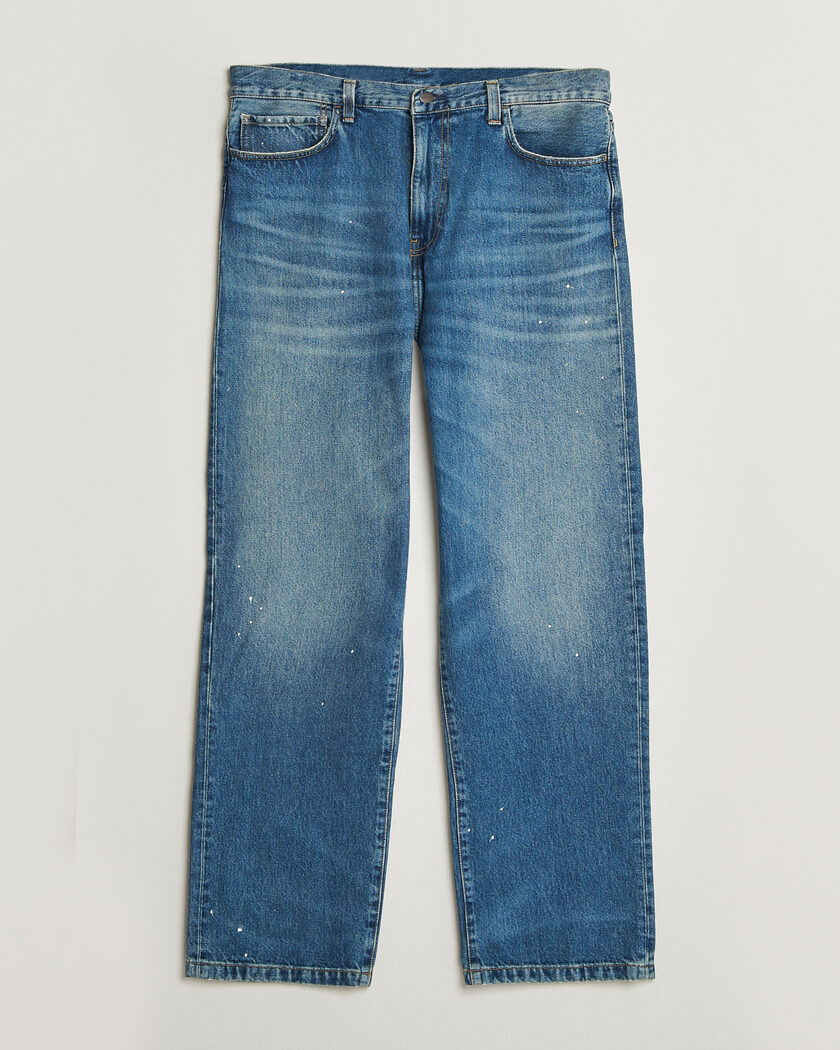 Brunello Cucinelli Traditional Fit Jeans Dark Indigo at CareOfCarl.com