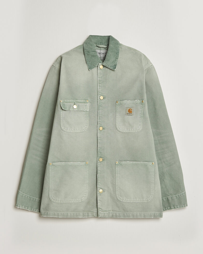 Carhartt WIP OG Dearborn Canvas Chore Coat Shady Green – Green
