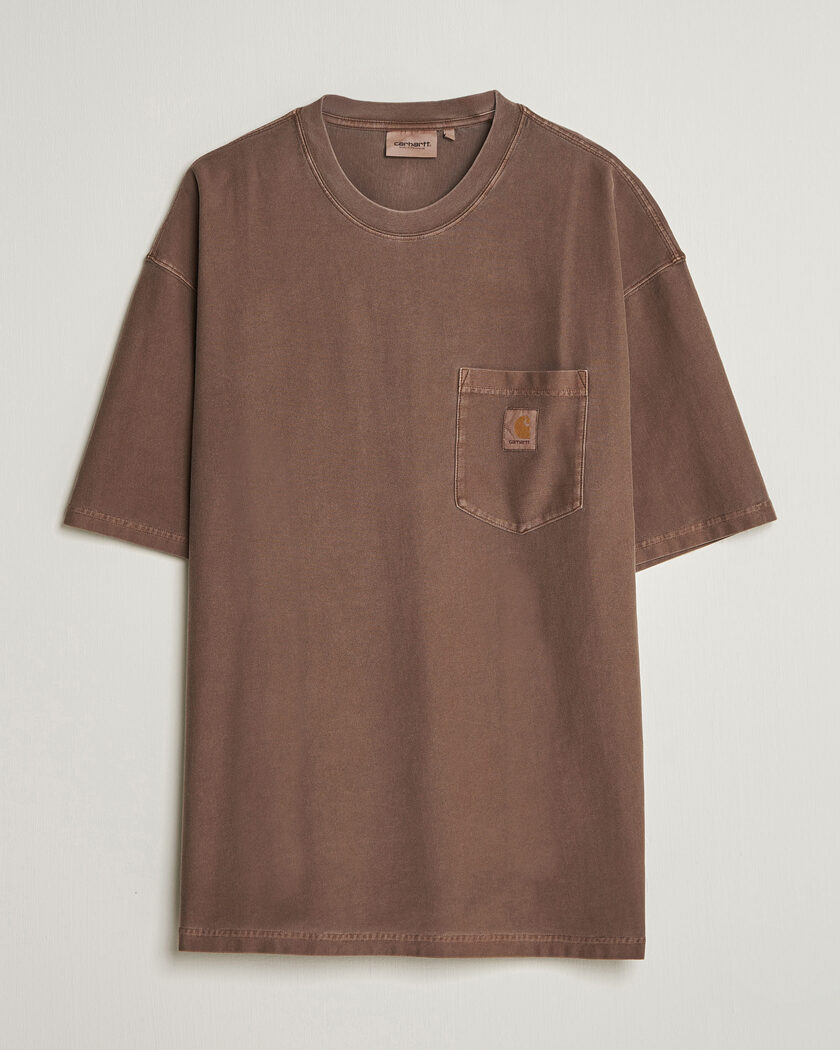 NN07 Lionel Mercerized Crew Neck T-Shirt Deep Truffle at