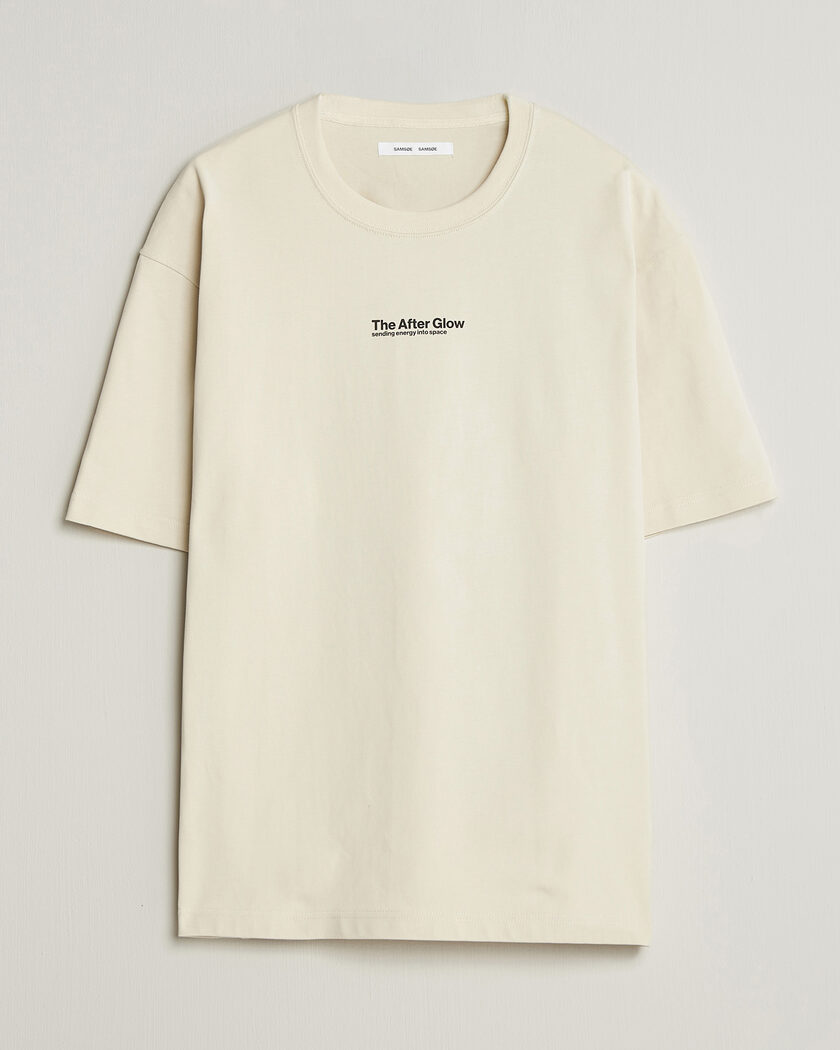 J.Lindeberg Ace Mock Neck Mercerized Cotton T-Shirt Safari Beige
