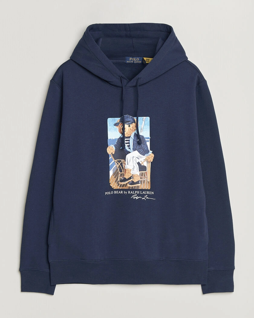 Polo Ralph Lauren Newport Bear Hoodie Navy – Blue