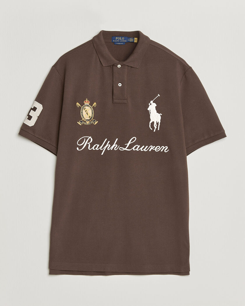 Polo Ralph Lauren Custom Slim Fit Polo Garden Pink at CareOfCarl.com