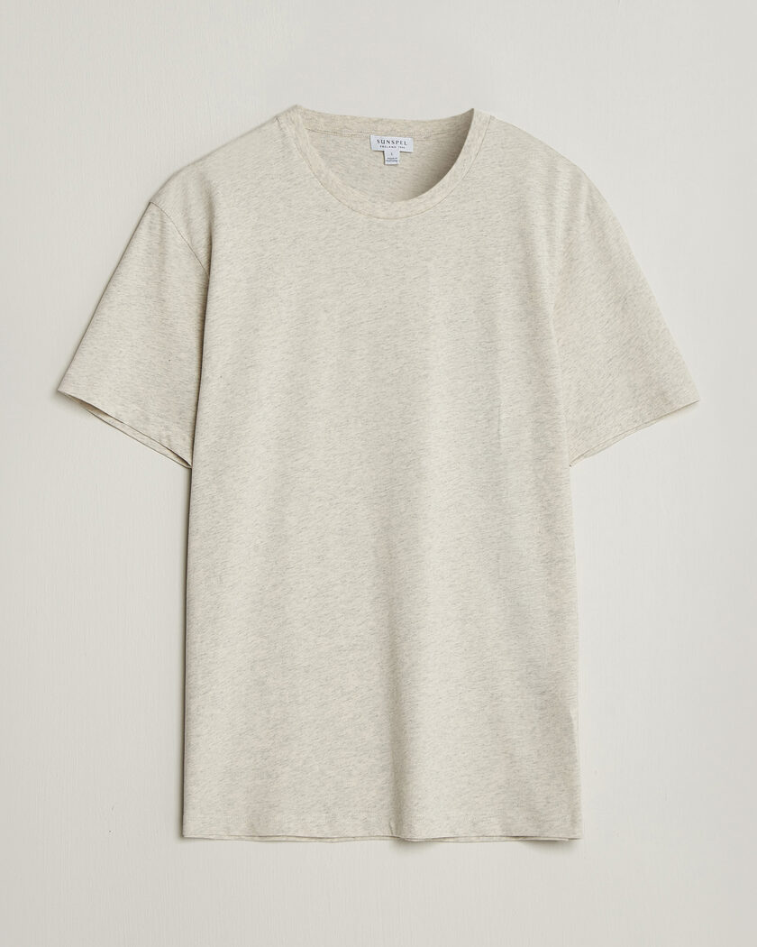 Sunspel Riviera Midweight T-Shirt Archive White – White