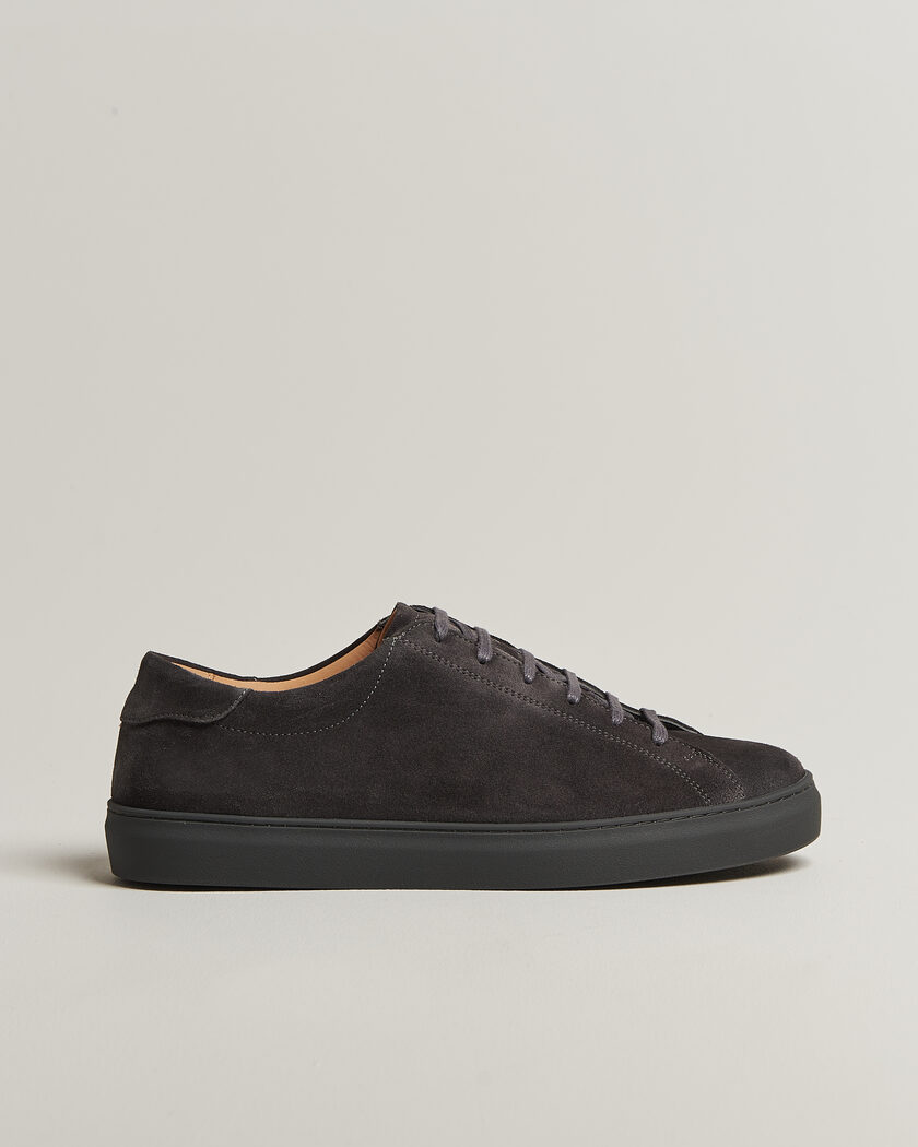 Myrqvist Oaxen Monochrome III Sneakers Dark Grey Suede – Grey