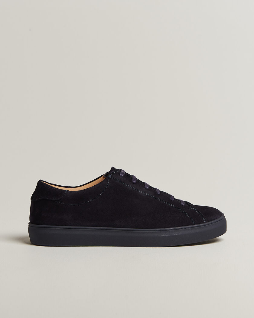 Myrqvist Oaxen Monochrome III Sneakers Navy Suede – Blue