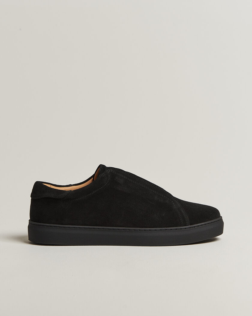 Myrqvist Alnö Monochrome II Sneakers Black Suede – Black