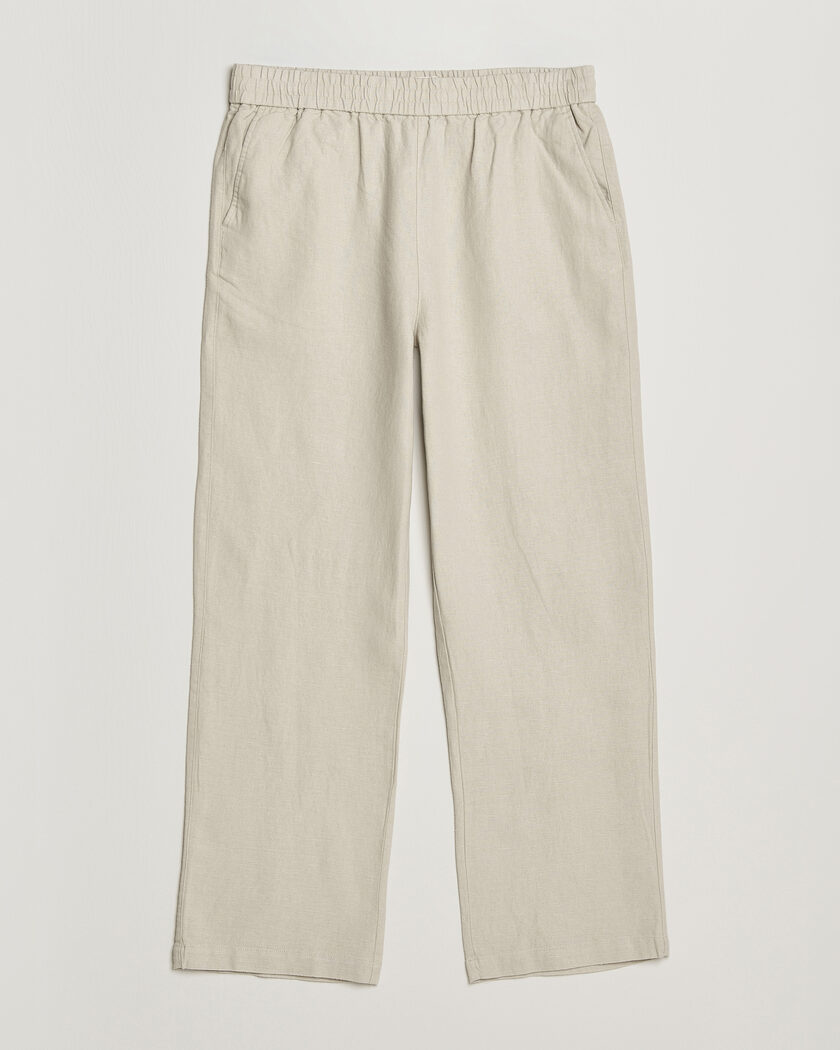 Les Deux Linen Casual Pants Light Sand – Beige