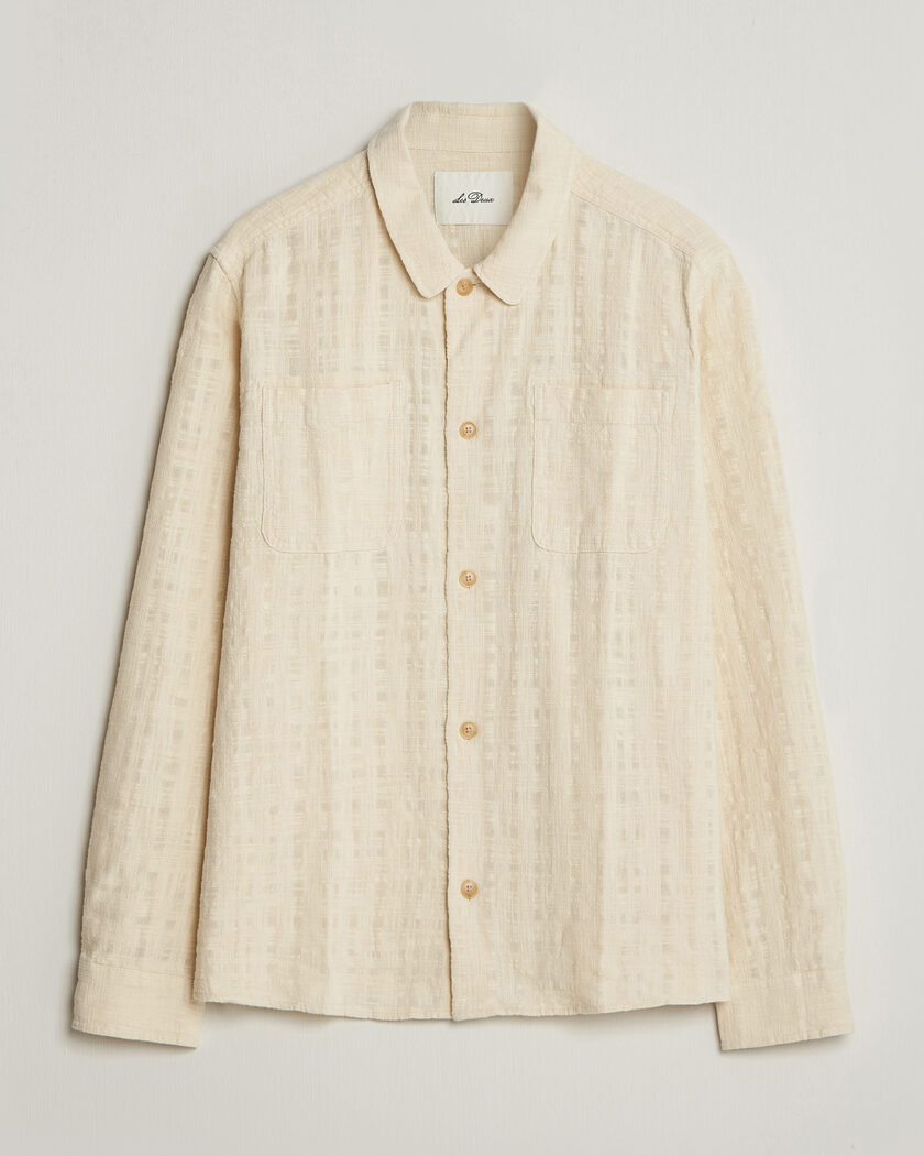 【ベージュ（27）】MARCO WOOL LS SHIRT A Day's March Original Wool Overshirt Light Taupe Melange at