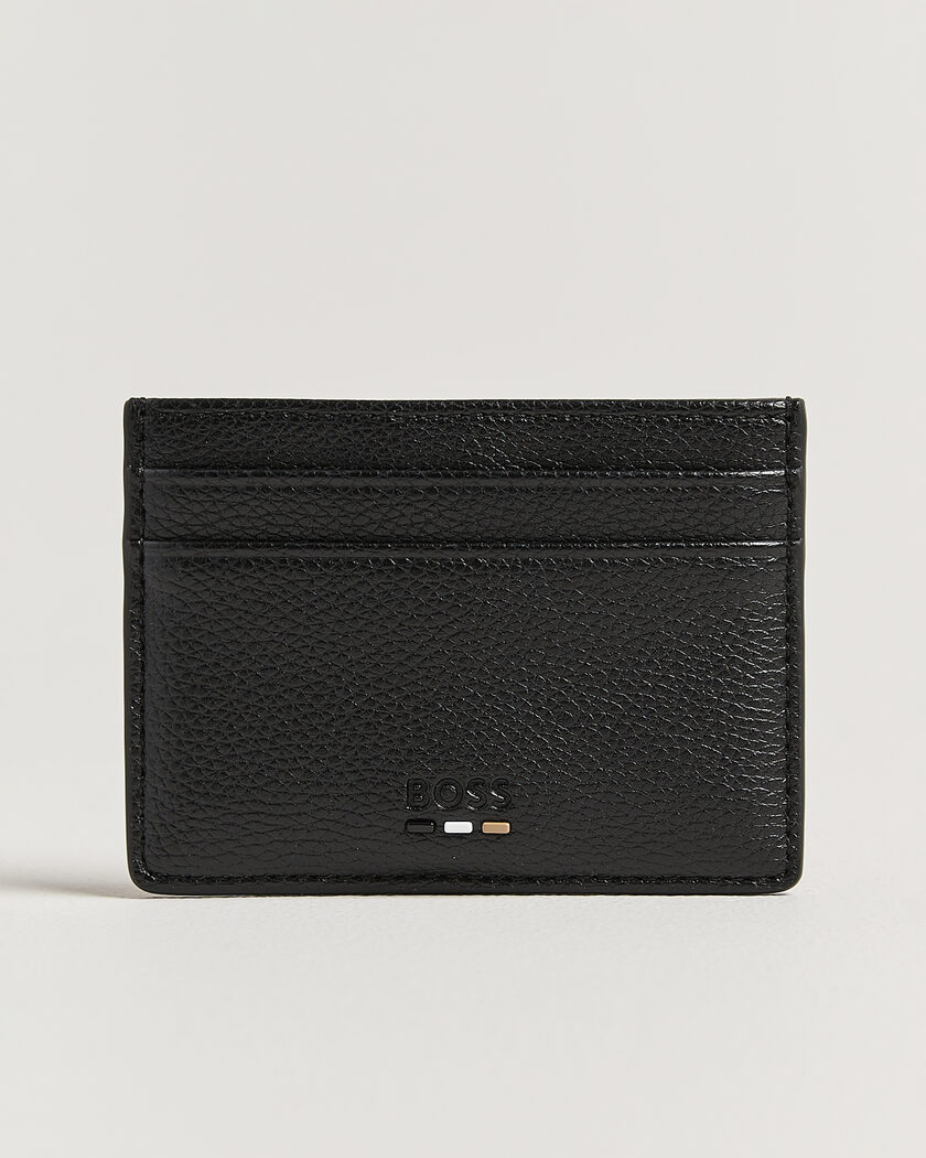 A.P.C.Calf Leather Card HolderBlack at CareOfCarl.com