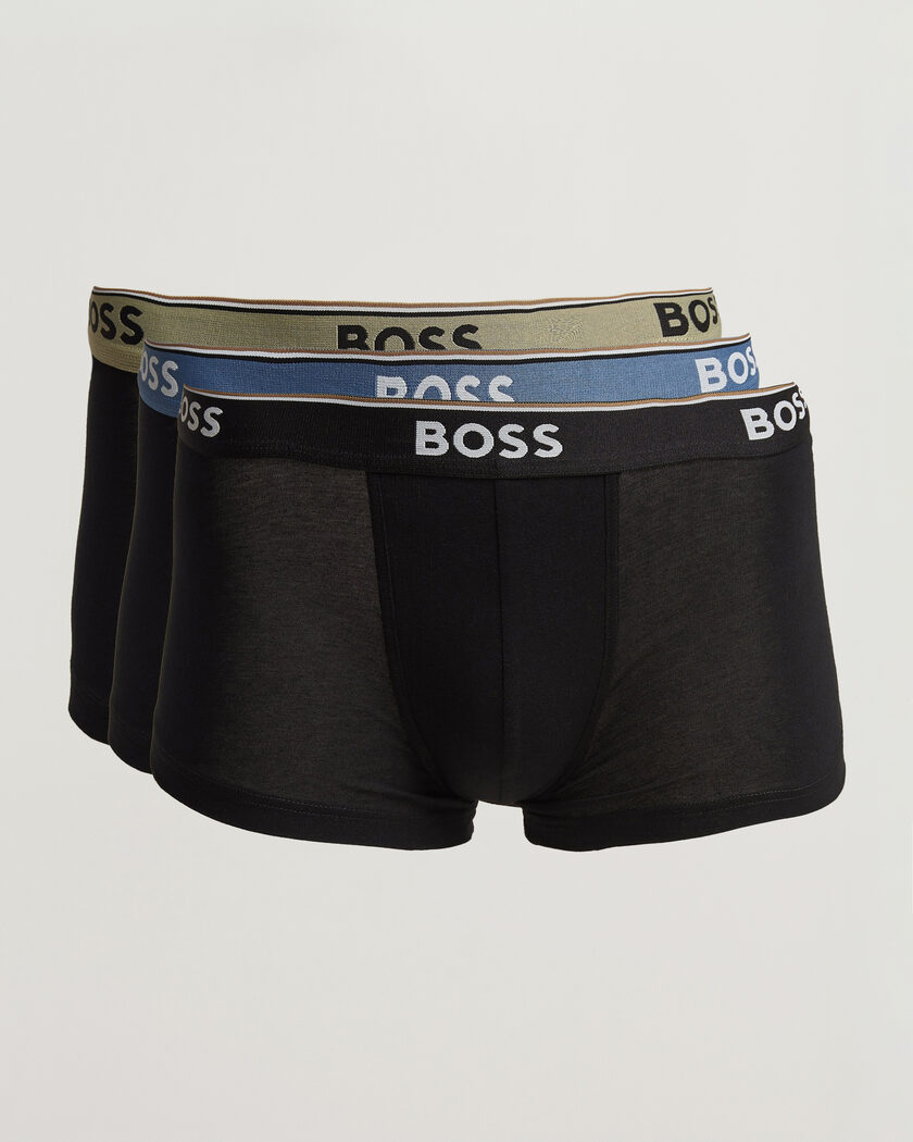 BOSS BLACK 3-Pack Trunk Black – Black