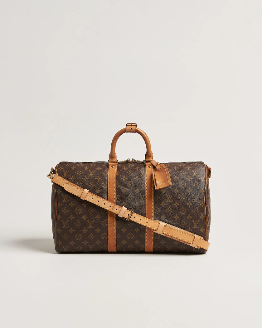 Louis Vuitton Pre-Owned Keepall 45 Bandouliére Monogram – Brown