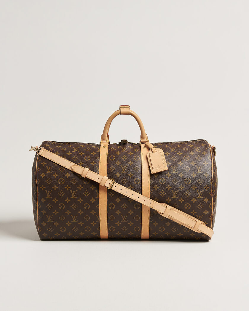 Louis Vuitton Pre-Owned Keepall 55 Bandouliére Monogram – Brown
