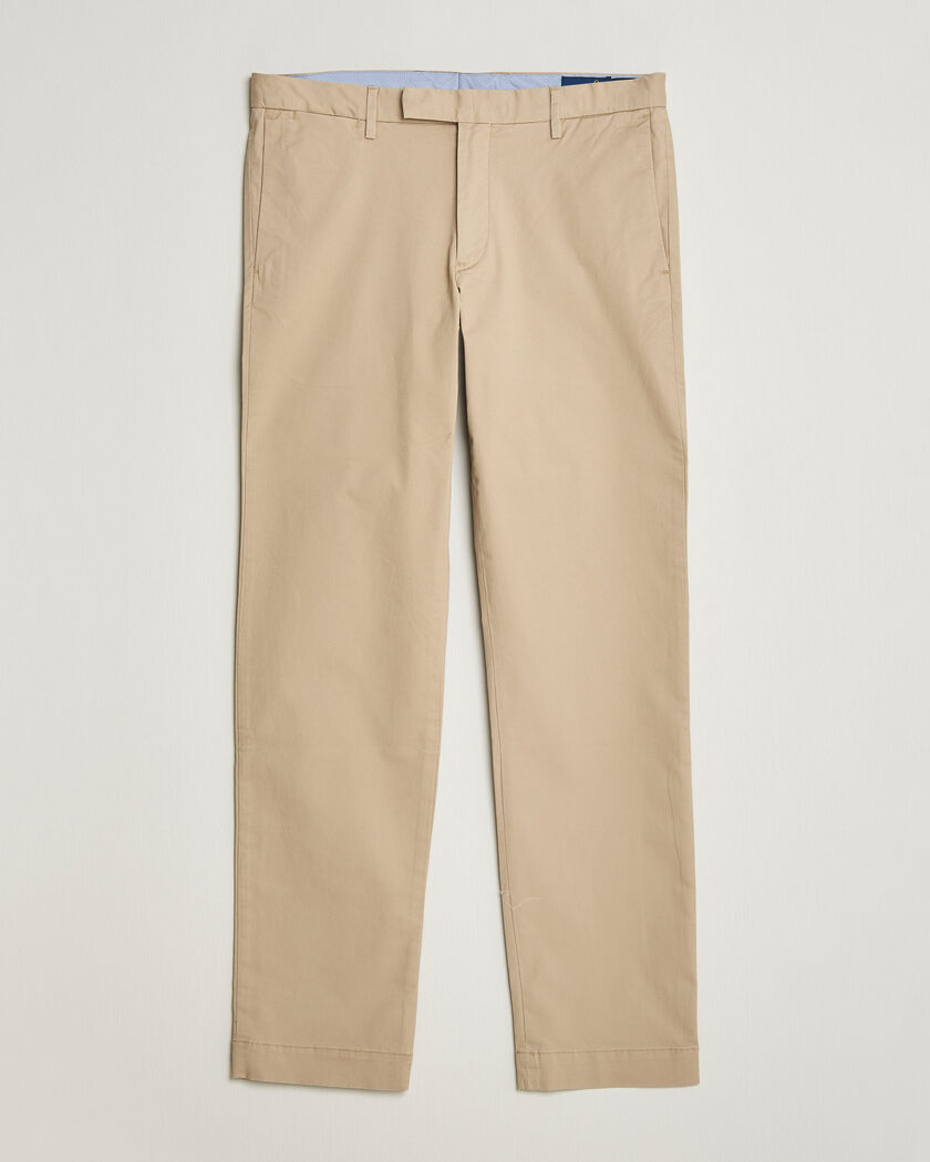 Polo Ralph Lauren Rustic Twill Pleated Worker Trousers RL Khaki at