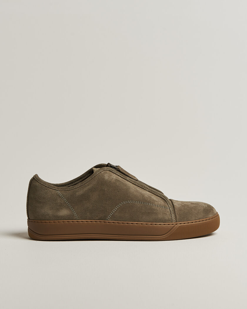 Lanvin DBB1 Zip Sneakers Khaki – Green
