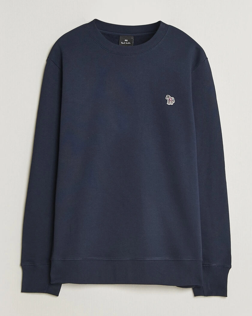 PS Paul Smith Zebra Organic Cotton Sweatshirt Navy – Blue