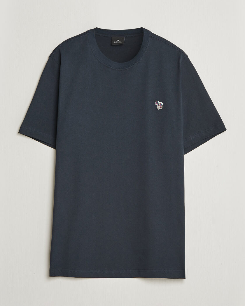 PS Paul Smith Organic Cotton Zebra T-Shirt Navy – Blue