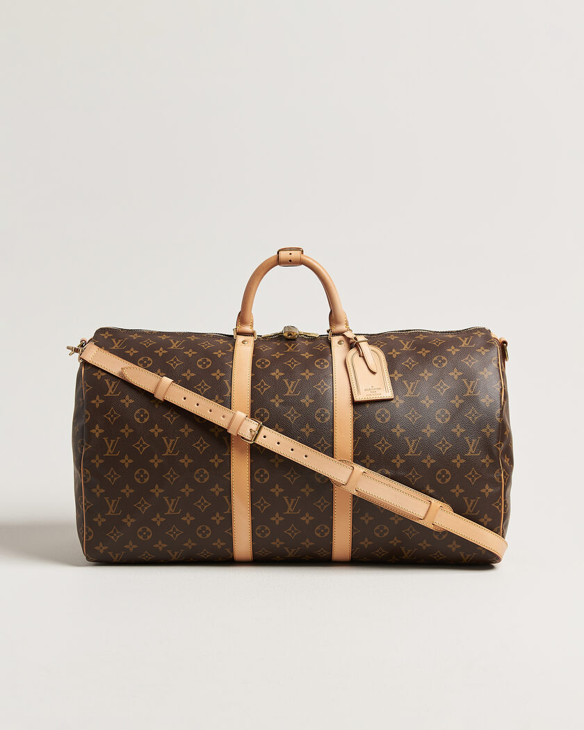 Louis Vuitton Pre-Owned Keepall 55 Bandouliére Monogram – Brown