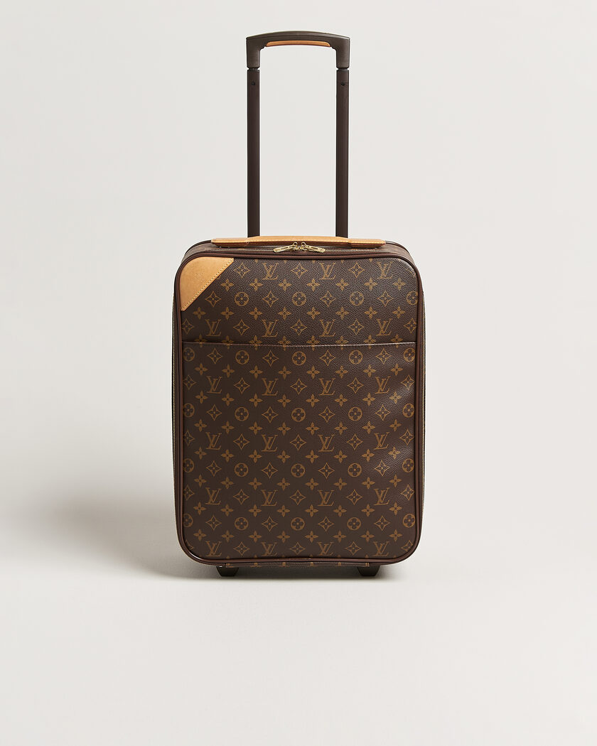  Louis Vuitton Pre-Owned Pegase 45 Trolley Case Monogram – Brown