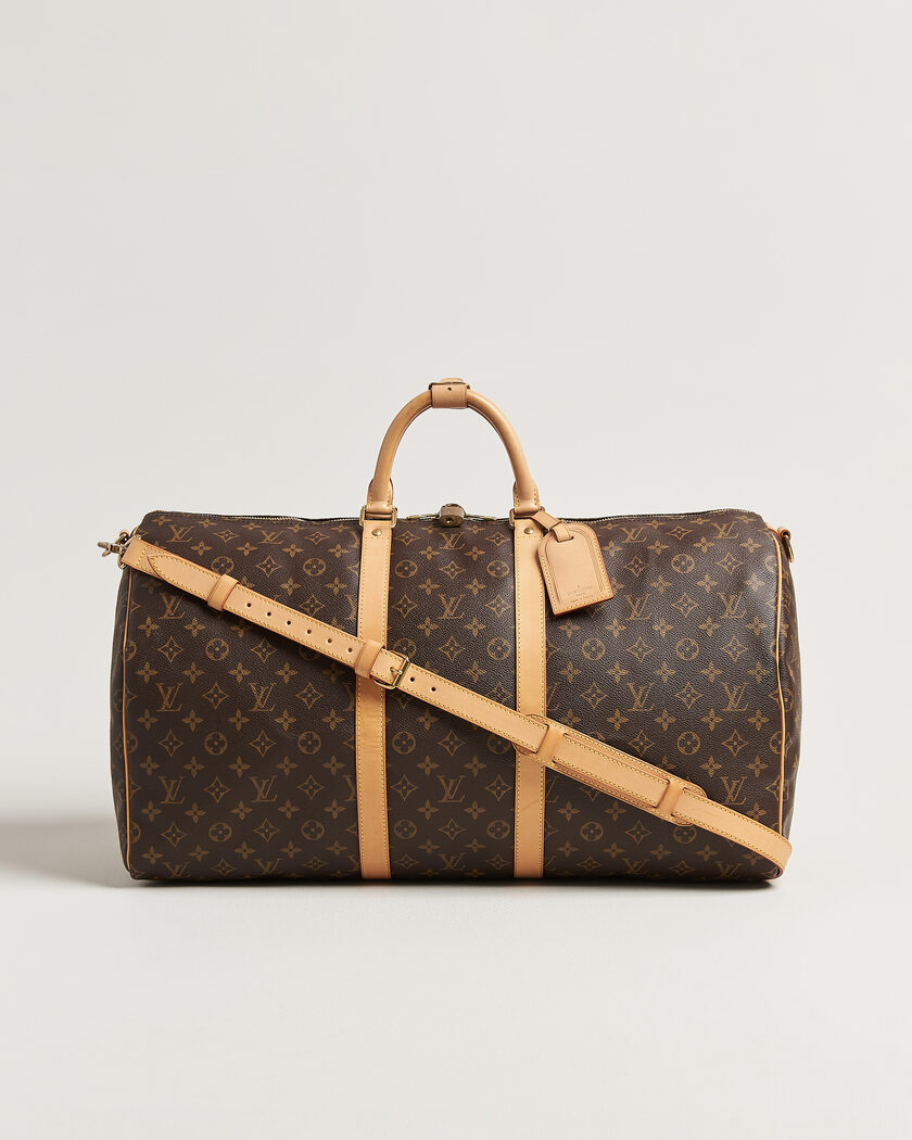 Louis Vuitton Pre-Owned Keepall 55 Bandouliére Monogram – Brown
