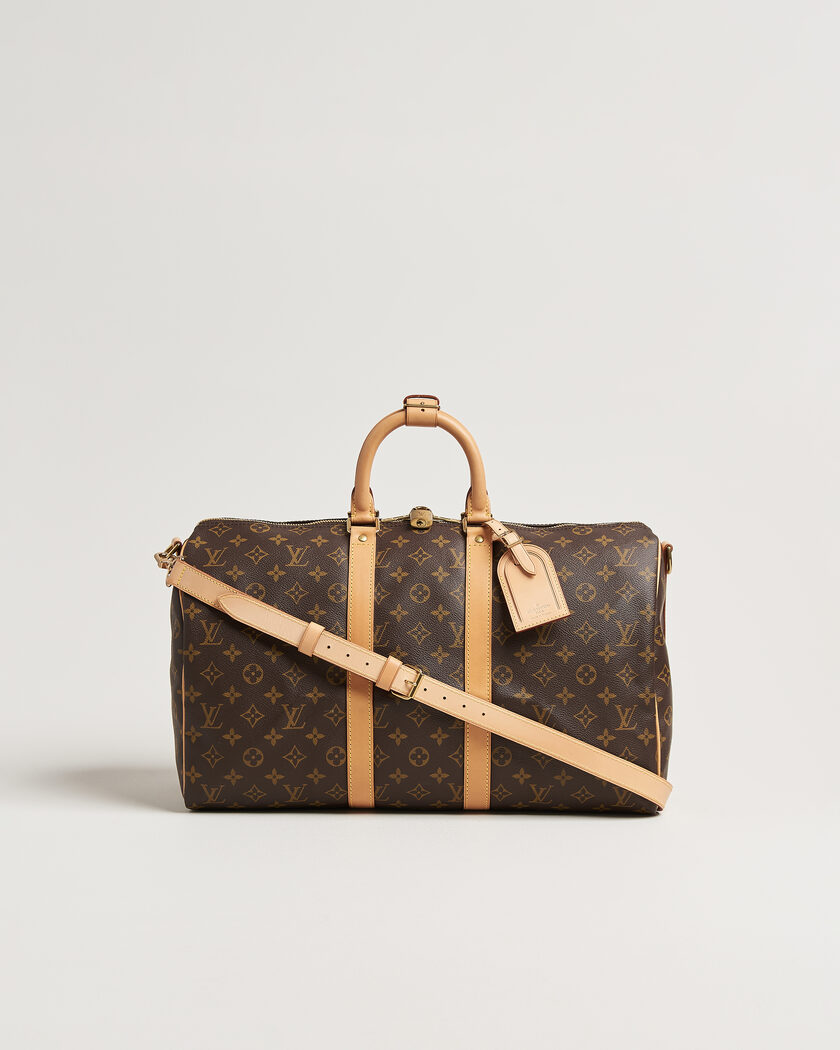 Louis Vuitton Pre-Owned Keepall 45 Bandouliére Monogram – Brown