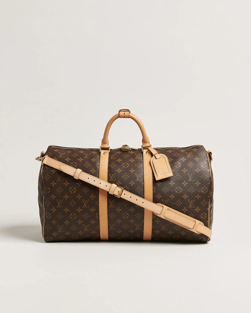 Louis Vuitton Pre-Owned Keepall 50 Bandouliére Monogram – Brown