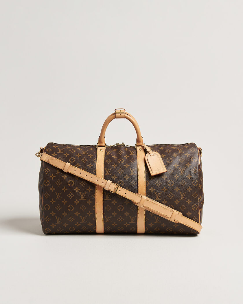 Louis Vuitton Pre-Owned Keepall 50 Bandouliére Monogram – Brown