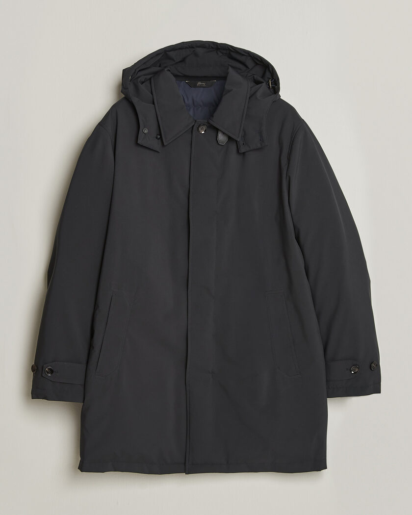 Brioni Performa Down Coat Navy – Blue