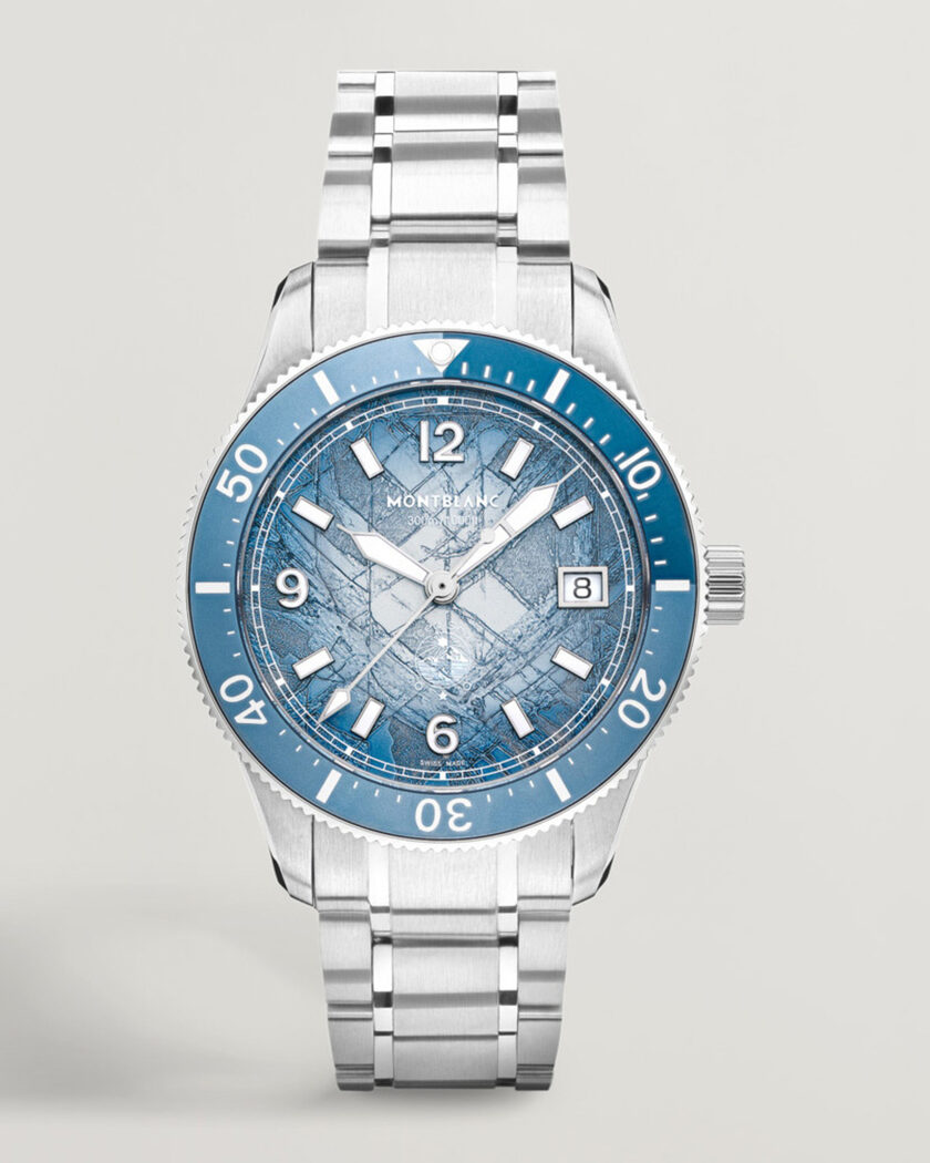 Montblanc Iced Sea Automatic Date 0 Oxygen Light Blue – Blue