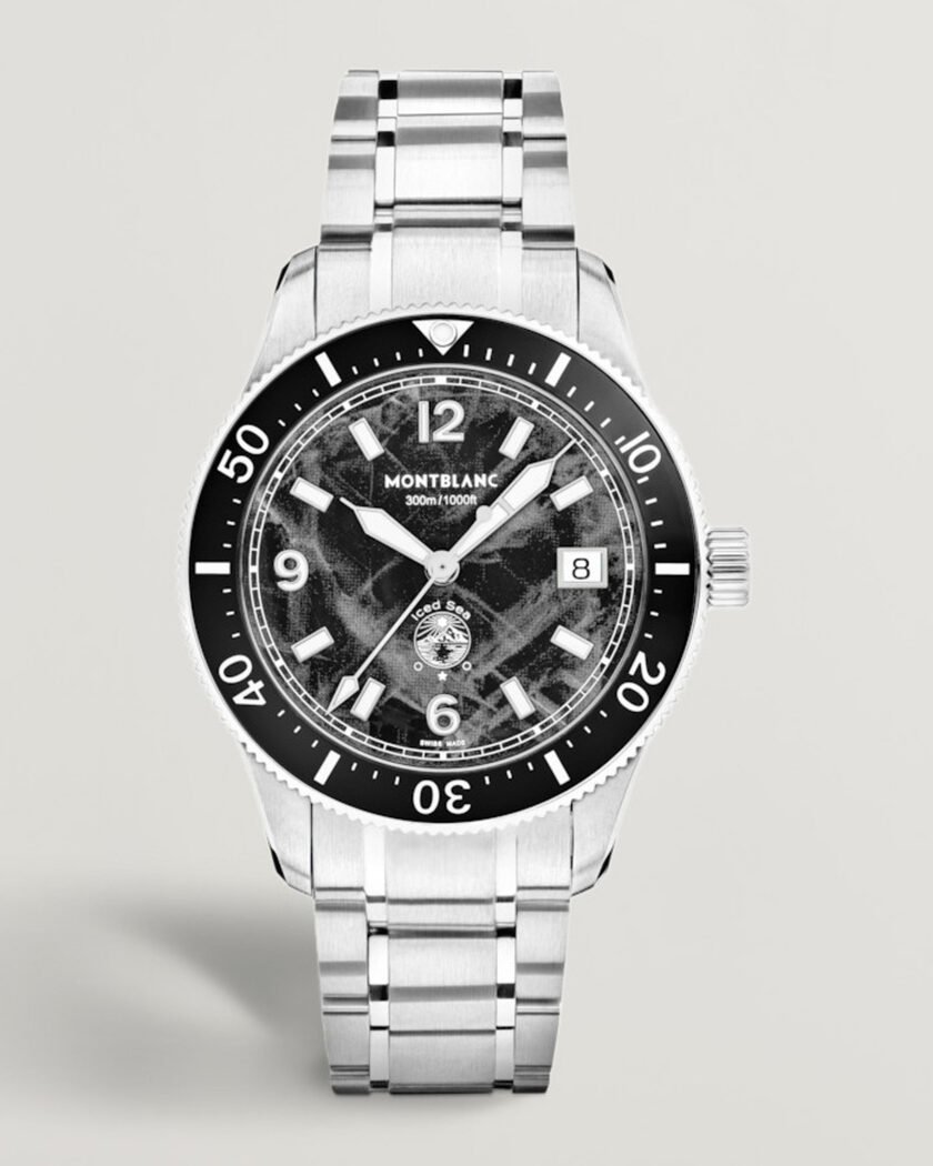 Montblanc Iced Sea Automatic Date 0 Oxygen Black – Black