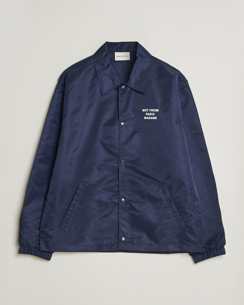 Drôle de Monsieur La Veste Slogan Jacket Navy – Blue