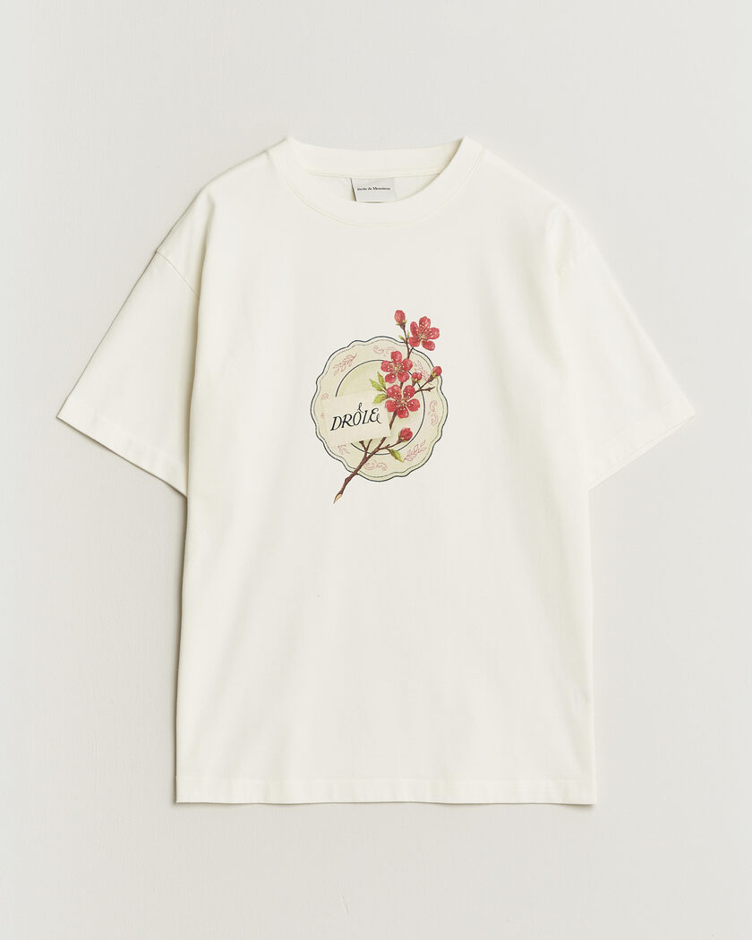 Drôle de Monsieur Porcelaine T-shirt Off White – White