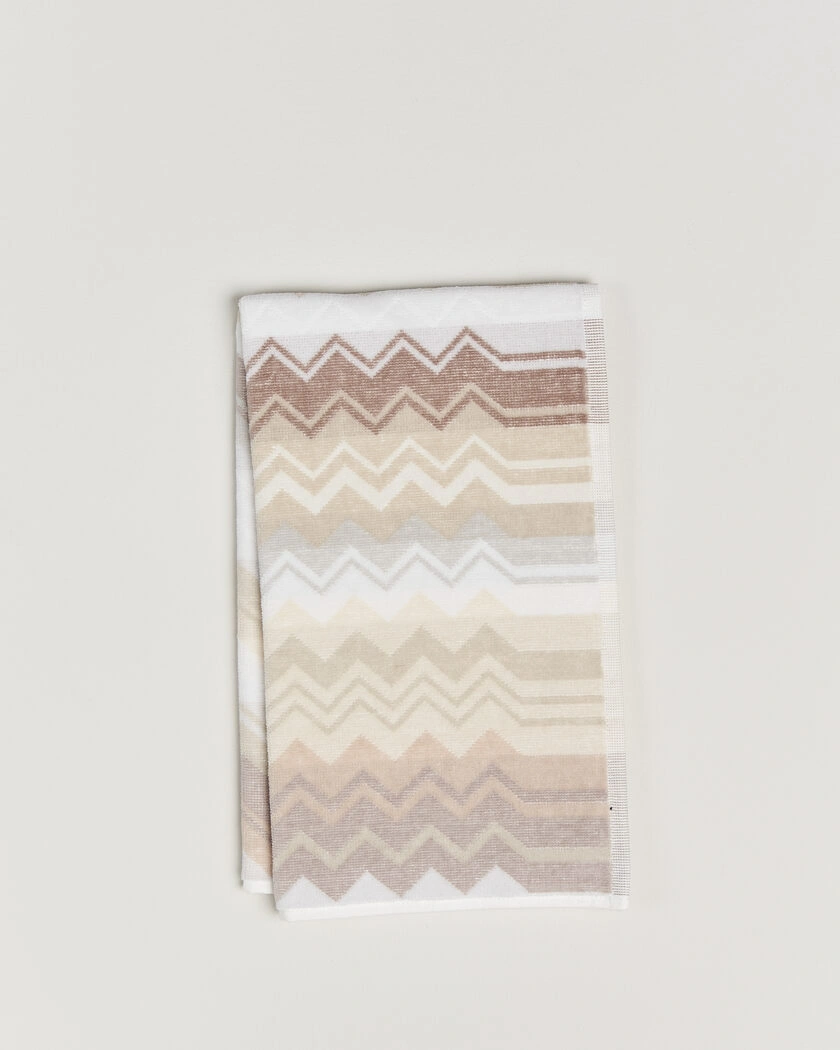 Missoni Home Giacomo Hand Towel 70x40cm Beige – Multi-colour