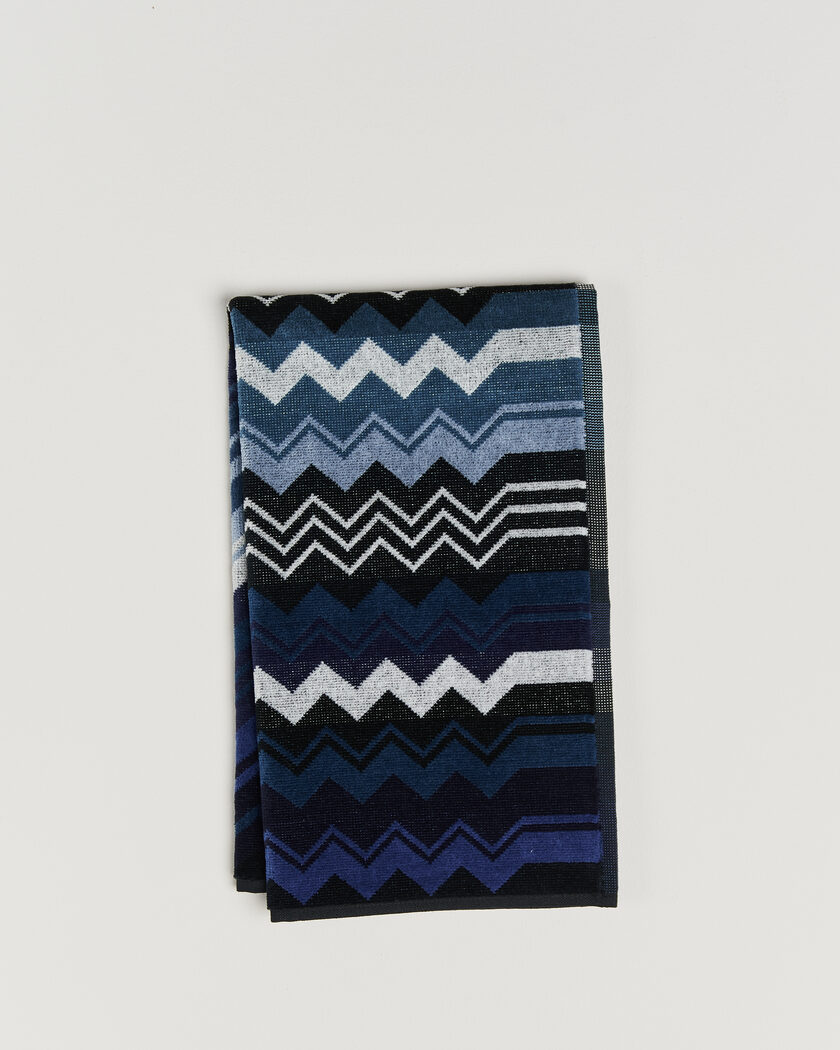 Missoni Home Giacomo Hand Towel 70x40cm Multi Blue – Blue