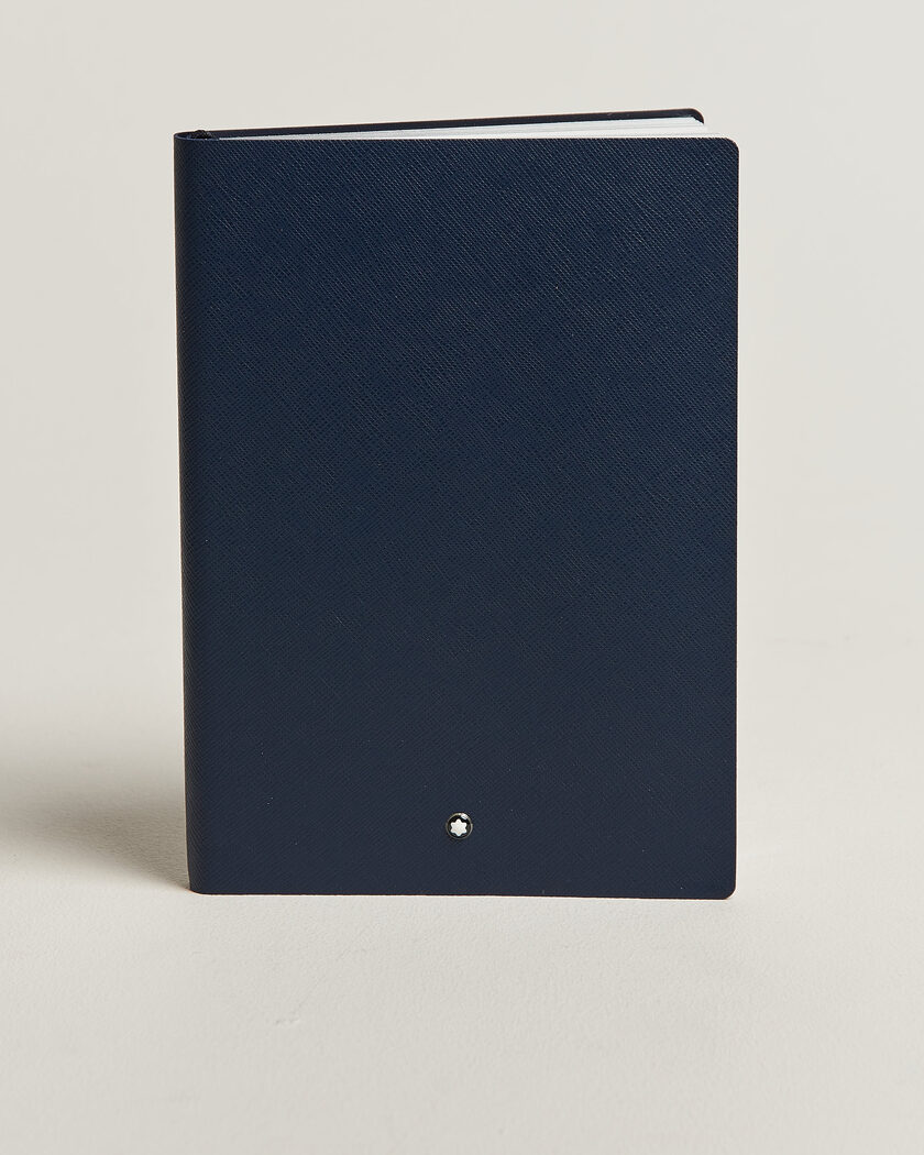 Montblanc Notebook Medium, Saffiano Leather Ink Blue – Blue