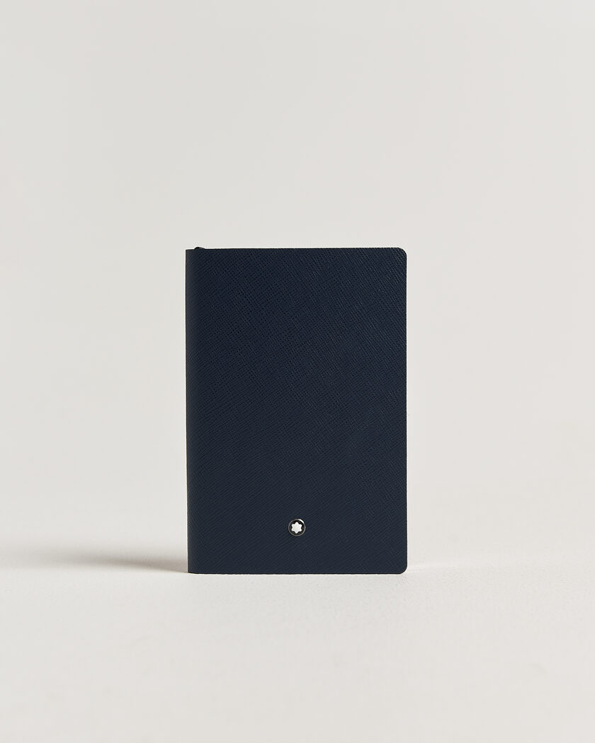 Montblanc Notebook Small, Saffiano Leather Ink Blue – Blue