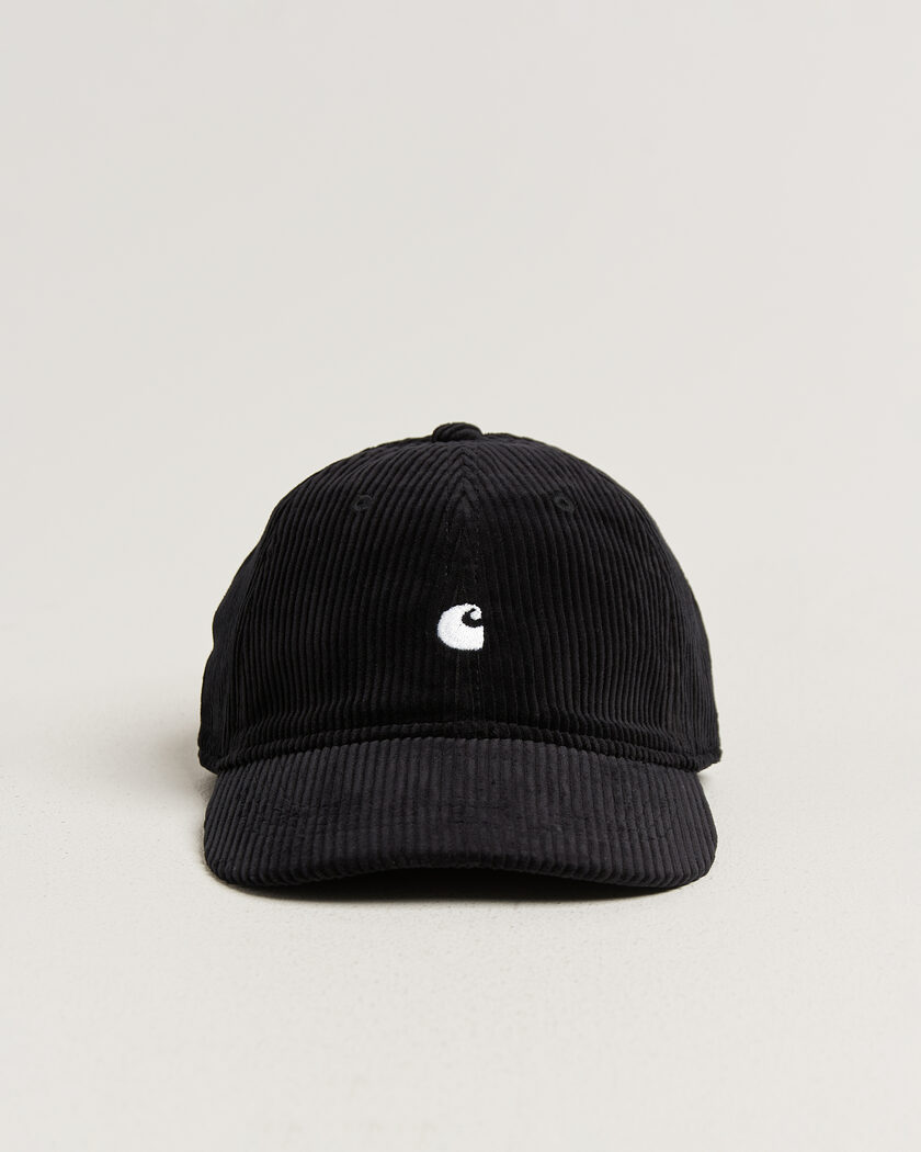 Carhartt WIP Harlem Cord Cap Black – Black
