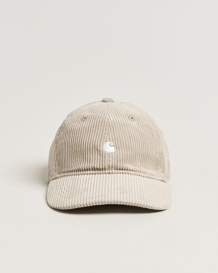 Carhartt WIP Harlem Cord Cap Wall – White