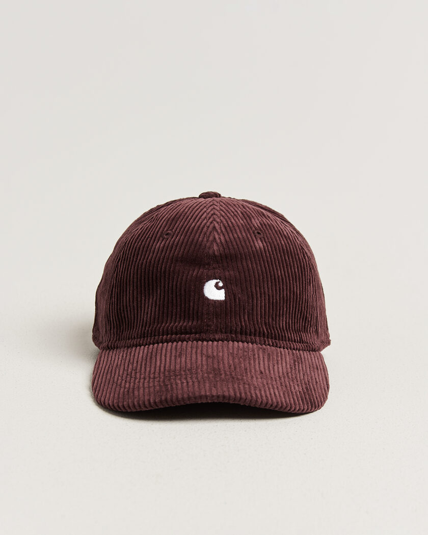 Carhartt WIP Harlem Cord Cap Amarone – Red